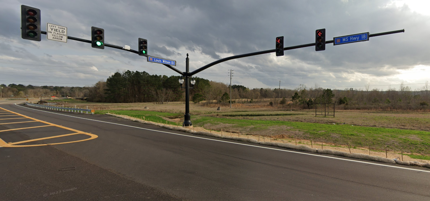 Intersection Improvements Hwy 18- Louis Wilson Dr.